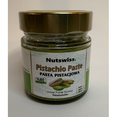 Nutswiss pasta pistacjowa 80% 200g