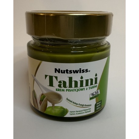 Nutswiss krem pistacjowy z tahini 35%