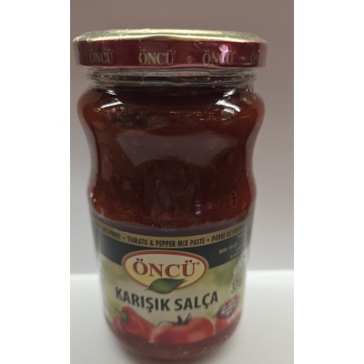 Oncu pasta paprykowo- pomidorowa 370g
