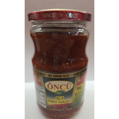 Oncu pasta paprykowa ostra 700g Oncu pasta paprykowa ostra 700g