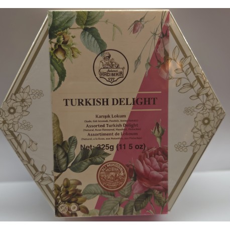 Haci bekir lokum owocowe z orzechami 325g Haci bekir lokum owocowe z orzechami 325g