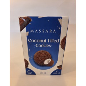 Massara ciastka kakao-kokos 250g pakowane osobno