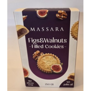 Massara ciastka figa- orzech włoski 250g