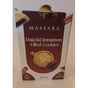 Massara ciasteczka daktyl- cynamon 250g