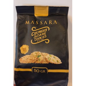 Massara ciastka sezamowe z pistacjami 50g