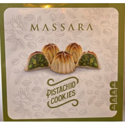 Massara ciastka z nadzieniem pistacjowym 160g