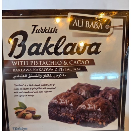 Ali Baba bakklava czekoladowa z pistacjami 125g Ali Baba bakklava czekoladowa z pistacjami 125g
