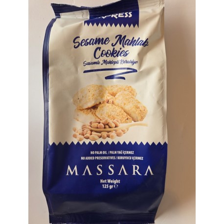Express ciastka z sezamem i mahlebem ( zmielonymi ziarnami wiśni wonnej) Express ciastka z sezamem i mahlebem ( zmielonymi ziarnami wiśni wonnej)
