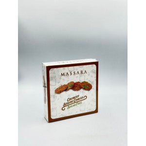 Massara ciasteczka sezamowe z pistacjami BEZ CUKRU 200G