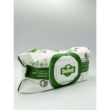 Buket chusteczki nawilżane do czyszczenia o zapachu mydła100szt