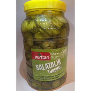 Yurttan ogórki hamburgerowe krojone 3kg