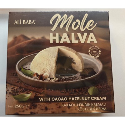 Mole chałwa z nadzieniem kakaowo-orzechowym 250g