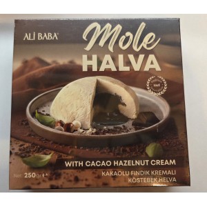 Mole chałwa z nadzieniem kakaowo-orzechowym 250g