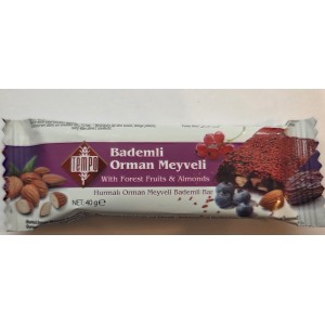 Tempo baton daktylowy z owocami leśnymi 40g