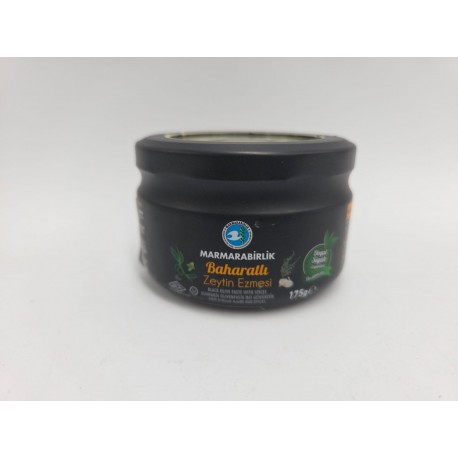 Marmarabirlik pasta z czarnych oliwek z przyprawami 175g