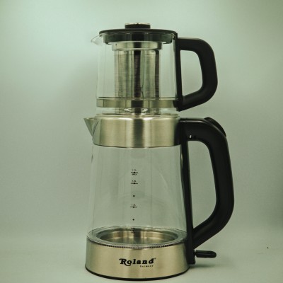 Roland podwójny czajnik do parzenia herbaty turckiej elektryczny