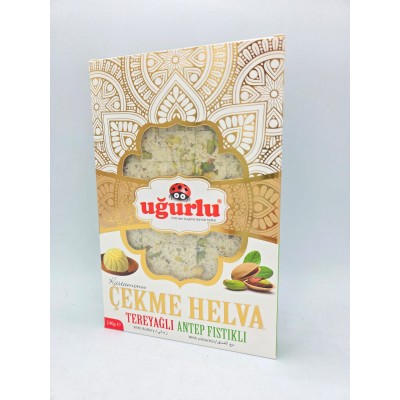 Ugurlu chałwa maślana z pistacjami 240g