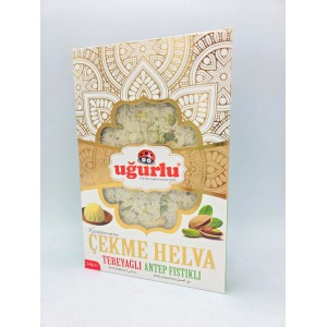 Ugurlu chałwa maślana z pistacjami 240g